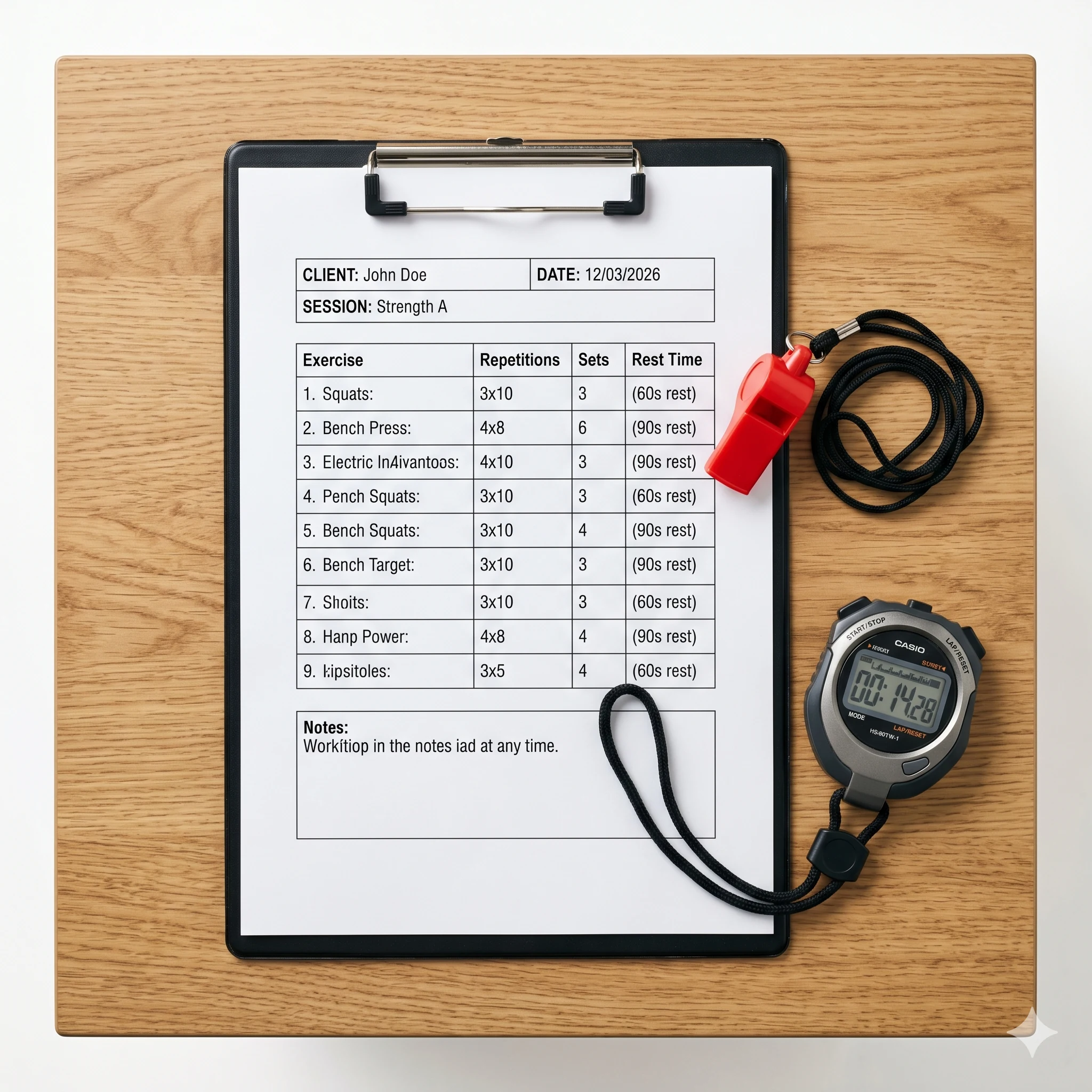 Sessão Personal Trainer — 1h