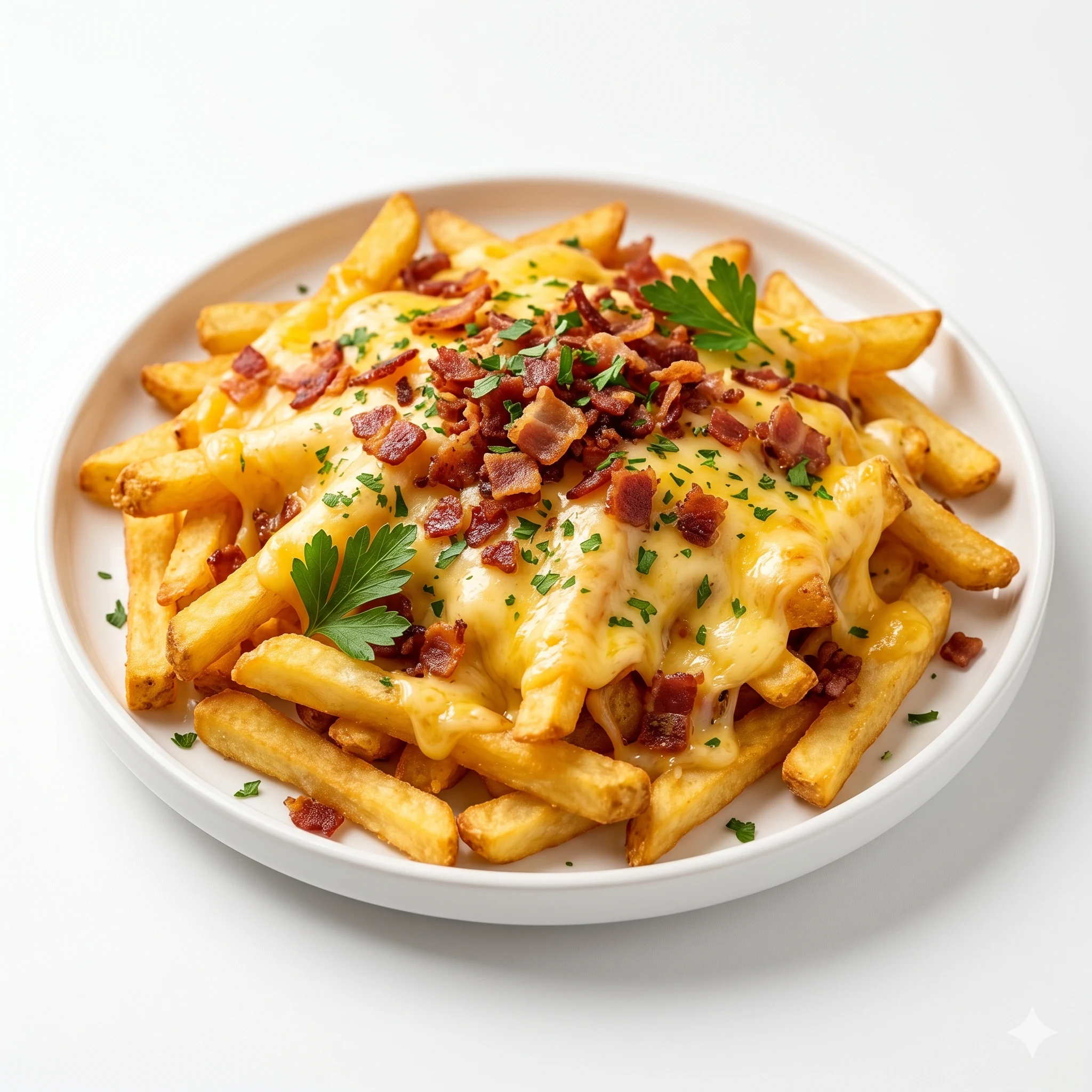 Batata com Cheddar e Bacon