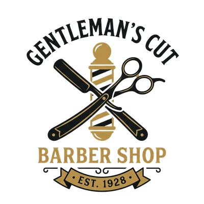 Logo de Barbearia do Corte Certo
